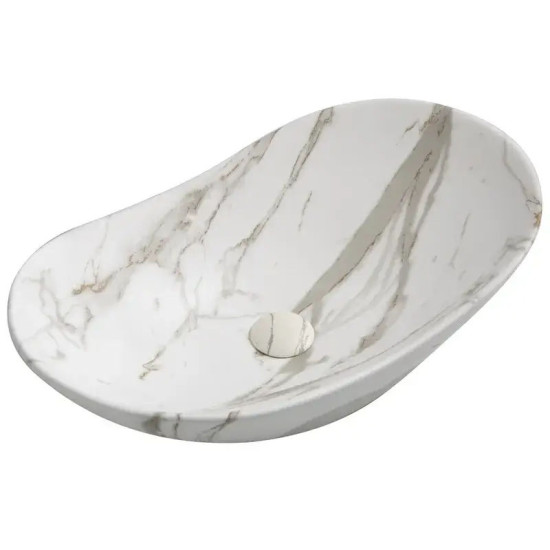 Раковина Mixxus Premium Wave-0105 Marble 620х360х160 (MP6559)