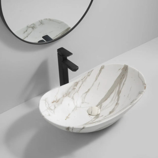 Раковина Mixxus Premium Wave-0105 Marble 620х360х160 (MP6559)