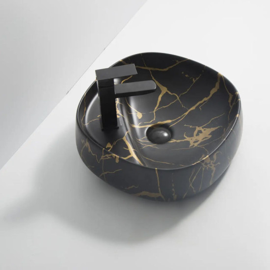 Раковина Mixxus Premium Wave-0201 Marble 430х430х150 (MP6536)