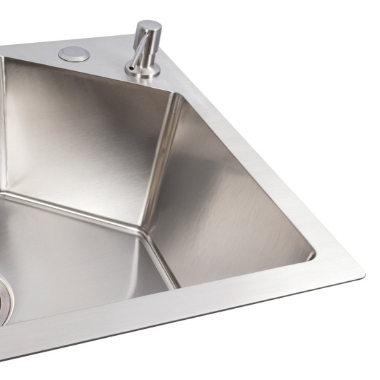 Кухонная мойка Valeso Handmade 58x43B (3,0/0,8)