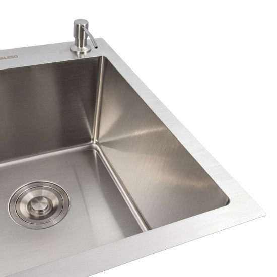 Кухонная мойка Valeso Handmade 78x48 две чаши (3.0/0.8)