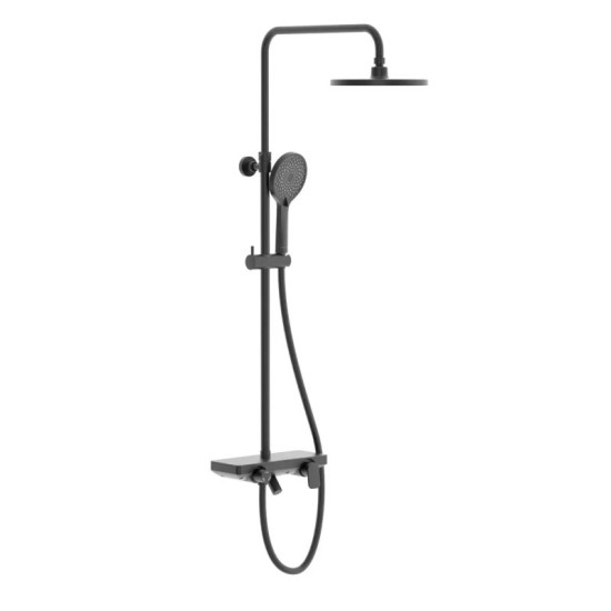 Душевая система Imprese MODUS D t030B08210SQ черный матовый