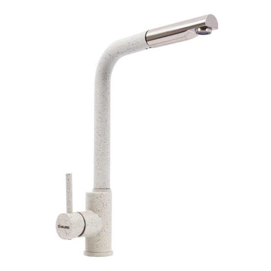 Кухонний змішувач з висувним виливом Valeso Q411B Топаз