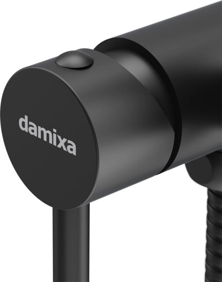 Гигиенический душ со смесителем Damixa Option 217000000 черный