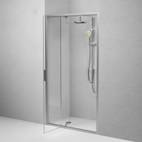 Душевые двери Am.Pm Gem W90UG-110-1P-195MT 110х195 прозрачные, матовый хром