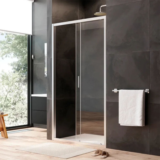 Душевые двери Am.Pm Gem W90UG-110-1S-195MT 110х195 прозрачные, матовый хром