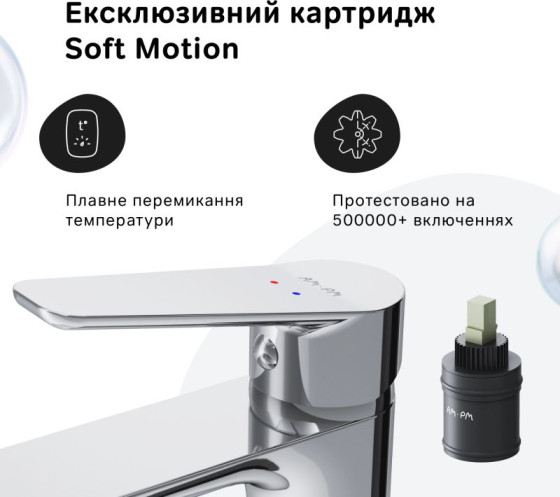 Смеситель для раковины Am.Pm Hit F9Y02200 хром