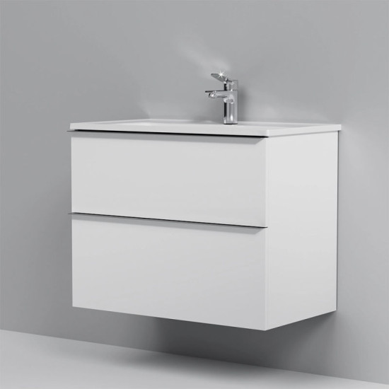 Тумба з раковиною Am.Pm X-Joy S MTA-FHX0802WG-WCC0802WG 80 білий глянець