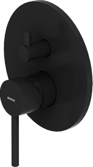Змішувач прихованого монтажу для душу Damixa Scandinavian Pure 367100300 чорний