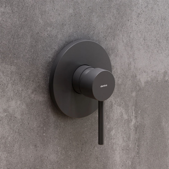 Смеситель скрытого монтажа для душа Damixa Scandinavian Pure 367500300 черный