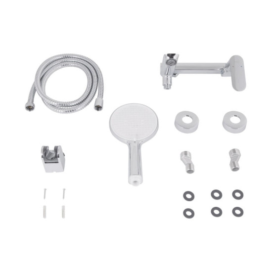 Змішувач для ванни Qtap Evia QTEVI260CRM47578 Chrome