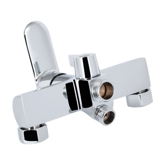 Смеситель для ванны Qtap Evia QTEVI260CRM47579 Chrome