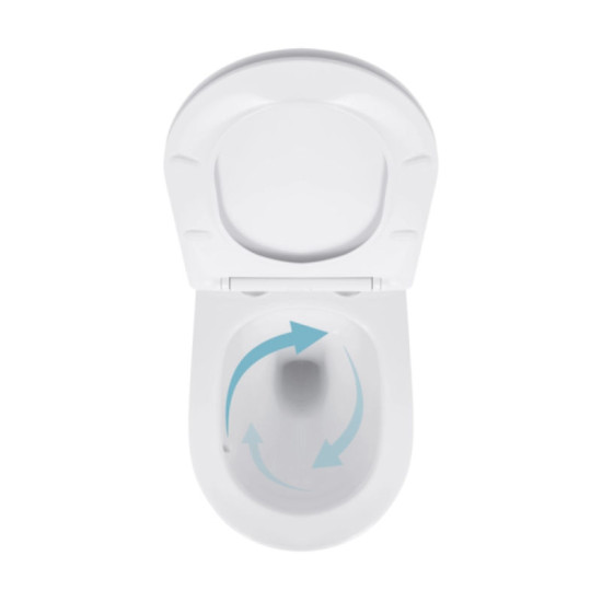 Унітаз підвісний Qtap Jay Soft-close QT07335175W