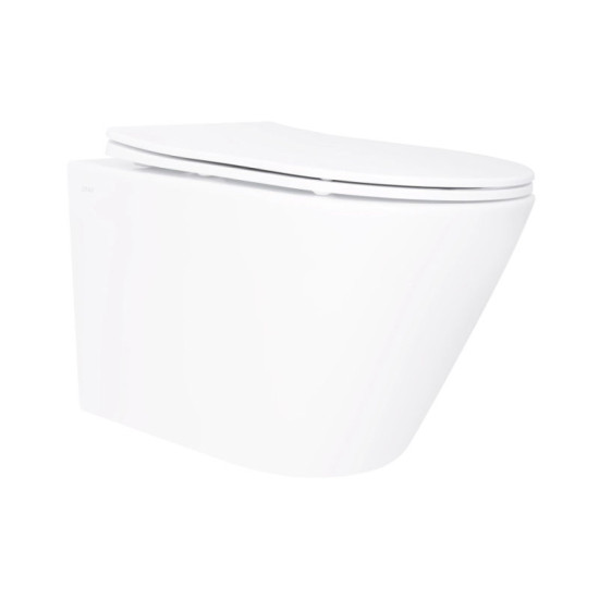 Унітаз підвісний Qtap Swan Soft-close QT16335180W