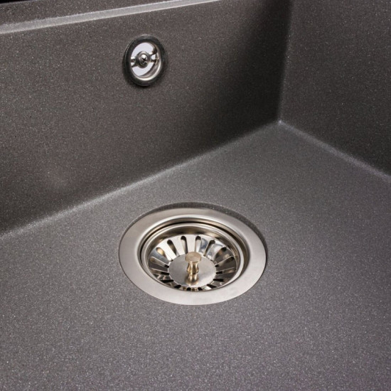 Кухонная мойка Valeso 5149 VIVA матовая (серый муссон)