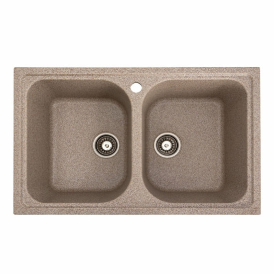 Кухонная мойка Valeso 7950 Equatoria матовая Карамель