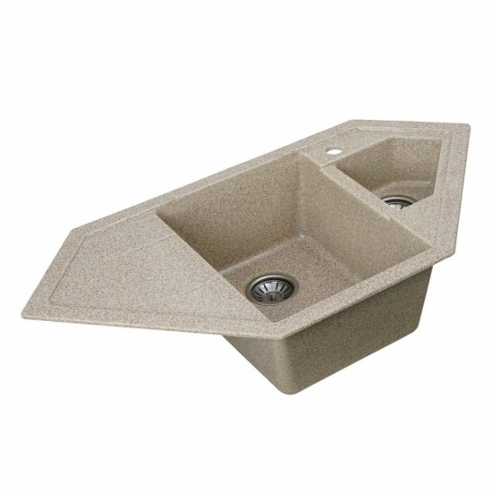 Кухонная мойка Valeso 9950 Pandora матовая Карамель