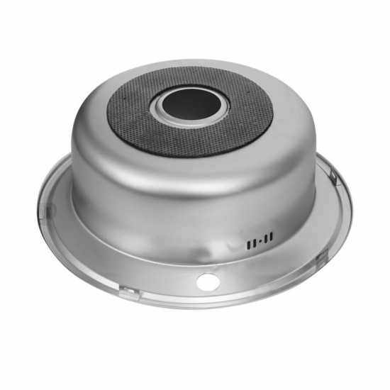 Кухонна мийка Valeso Сатин 510 0,6/170 мм