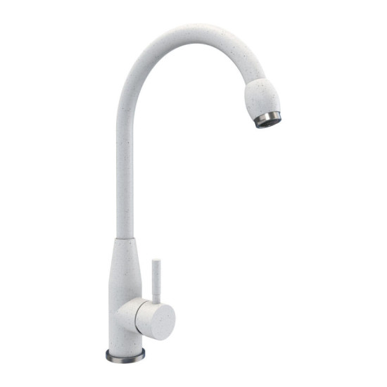 Кухонний змішувач Valeso 26 FHP 7456 білий у крапку