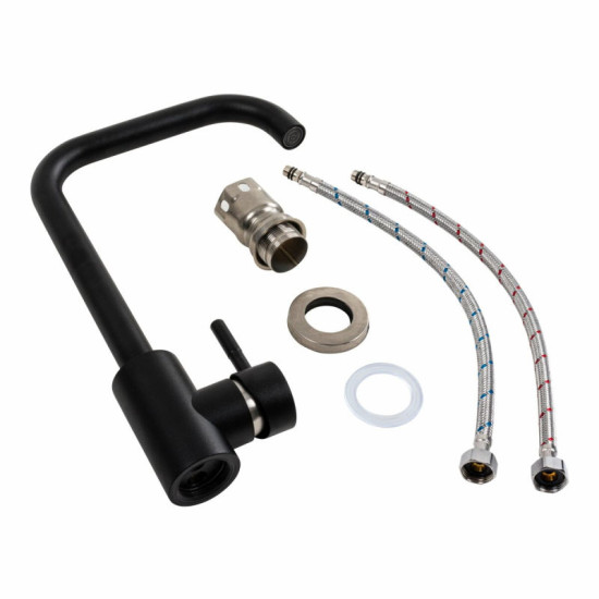 Кухонний змішувач Valeso NS02B 3008B чорний