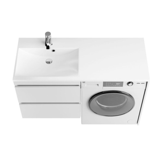 Тумба с раковиной Fancy Marble (Буль-Буль) Jamaica-2 1245 L (Jamaica + Edison 1250)