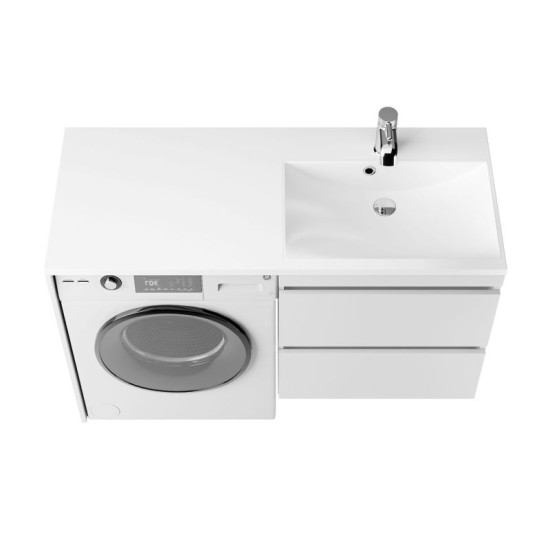 Тумба с раковиной Fancy Marble (Буль-Буль) Jamaica-2 1245 R (Jamaica + Edison 1250)
