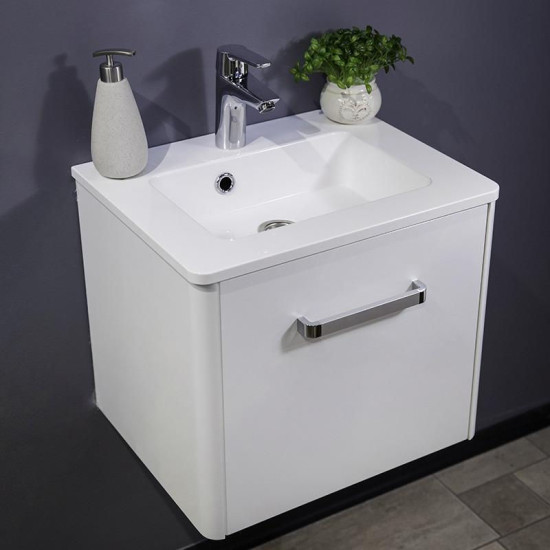 Тумба с раковиной Fancy Marble (Буль-Буль) Fiji 50 Beatrice