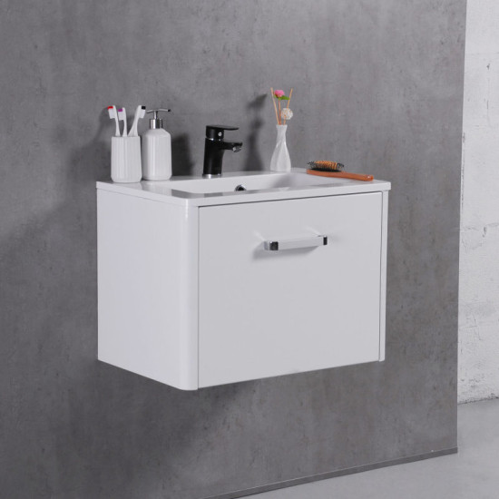 Тумба с раковиной Fancy Marble (Буль-Буль) Fiji 60 Beatrice