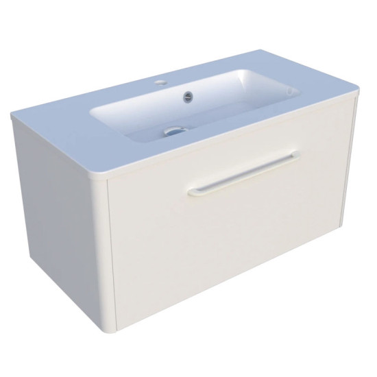 Тумба с раковиной Fancy Marble (Буль-Буль) Fiji 80 Beatrice