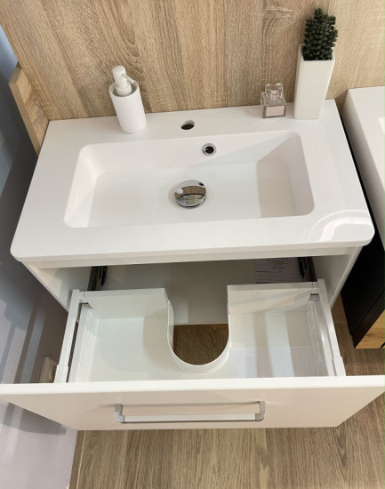 Тумба с раковиной Fancy Marble (Буль-Буль) Fiji 80 Beatrice
