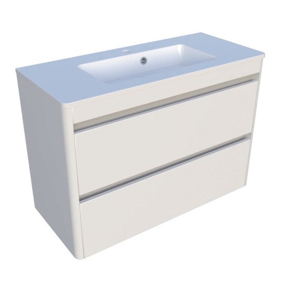 Тумба з раковиною Fancy Marble (Буль-Буль) Fiji-2 90 Beatrice
