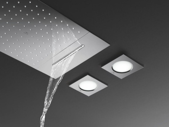 Лійка для верхнього душу Grohe Rainshower Aqua Cascade включає розпилювач (26734000)