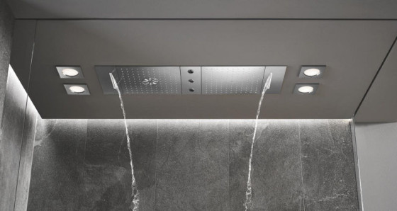 Лійка для верхнього душу Grohe Rainshower Aqua Cascade включає розпилювач (26734000)