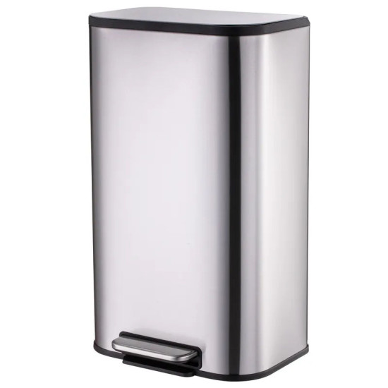 Ведро для мусора Mixxus Cubic-TC0112 SS Color 12л нержавейка MI7089