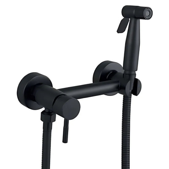 Гігієнічний душ із змішувачем Mixxus SUS-222 Black (MX0680)