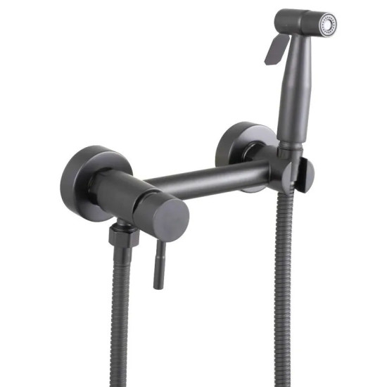 Гигиенический душ со смесителем Mixxus SUS-222 GRAPHITE MX9884