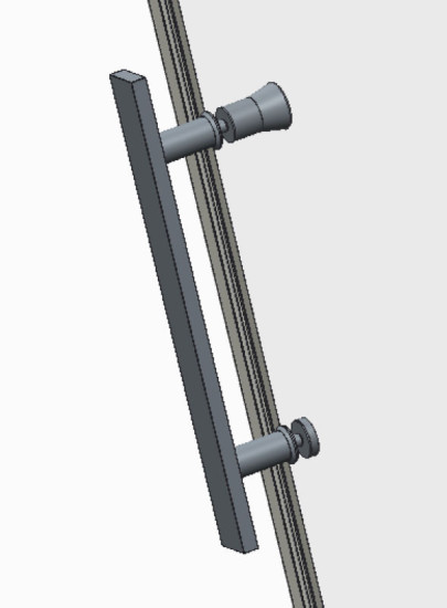 Душові двері Koer SR SD01-120x200-TR-01 прозоре скло Easy Clean 8мм, хром (KR5376)