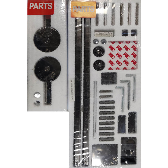 Душові двері Koer SR SD01-120x200-TR-01 прозоре скло Easy Clean 8мм, хром (KR5376)