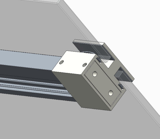 Душові двері Koer SR SD02-140x200-TR-01 прозоре скло Easy Clean 8мм, хром (KR5383)