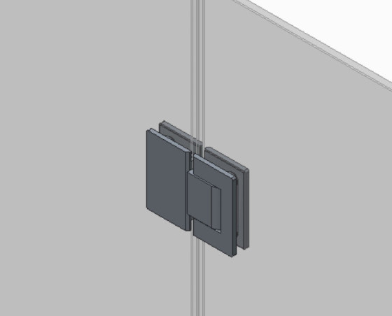 Душові двері Koer SR SD04-120x200-TR-07 прозоре скло Easy Clean 10мм, графіт (KR5388)