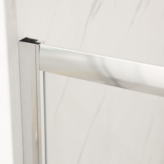 Душові двері Mixxus Premium Diverse SD01-120x185-TR Chrome 5мм (MI6873)