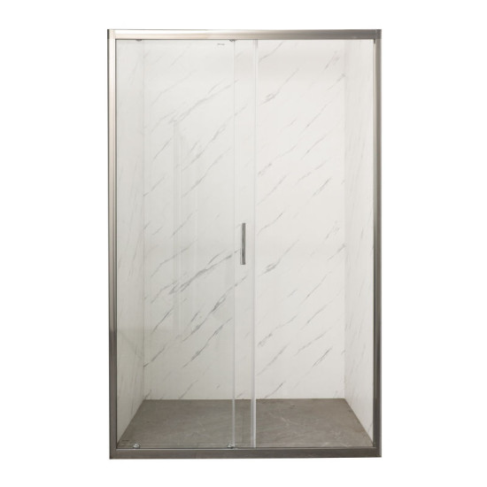 Душові двері Mixxus Premium Diverse SD01-140x185-TR Chrome 5мм (MI6874)