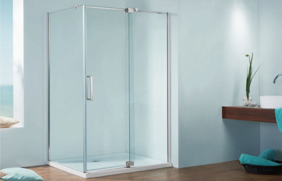 Душова кабіна Koer SR SC02-100x80x200-TR-01 прозоре скло Easy Clean 8мм, хром (KR5355)