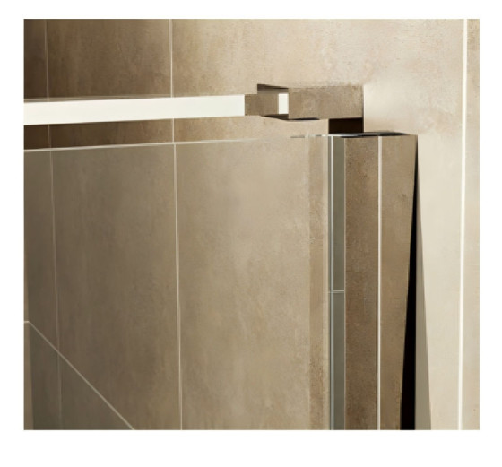 Душова кабіна Koer SR SC02-100x80x200-TR-01 прозоре скло Easy Clean 8мм, хром (KR5355)