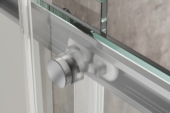 Душевая кабина Koer SR SC03-90x90x200-TR-01 прозрачное стекло Easy Clean 6мм, хром (KR5356)