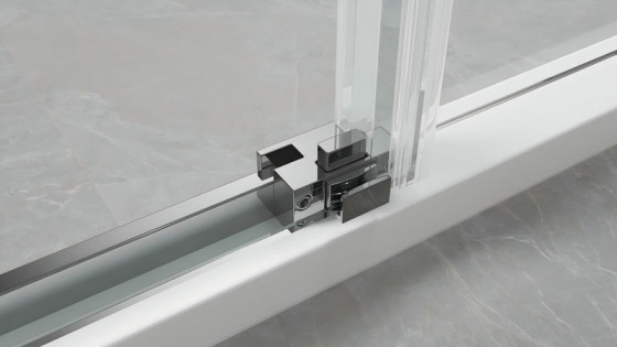 Душевая кабина Koer SR SC03-90x90x200-TR-07 прозрачное стекло Easy Clean 6мм, графит (KR5359)