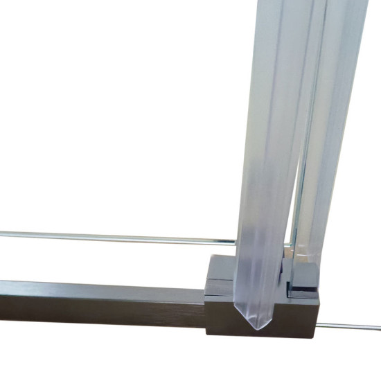 Душевая кабина Koer SR SC03-90x90x200-TR-07 прозрачное стекло Easy Clean 6мм, графит (KR5359)