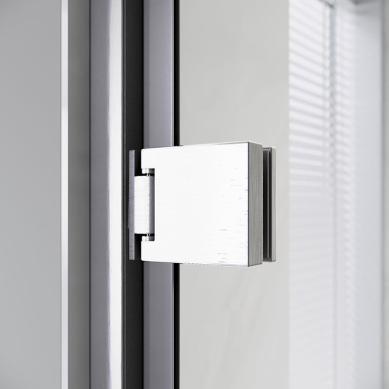 Душевая кабина Koer SR SC08-90x90x200-TR-01 прозрачное стекло Easy Clean 6мм, хром (KR5371)