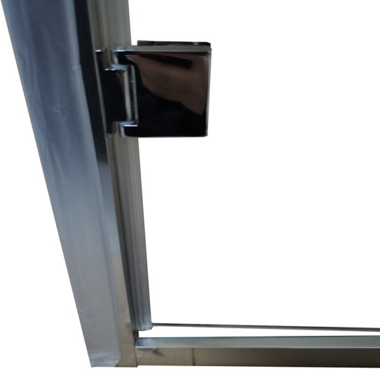 Душевая кабина Koer SR SC08-90x90x200-TR-01 прозрачное стекло Easy Clean 6мм, хром (KR5371)