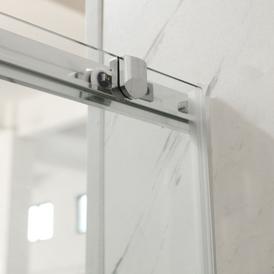 Душові двері Mixxus Premium Diverse SD01-160x185-TR Chrome 5мм (MI6875)